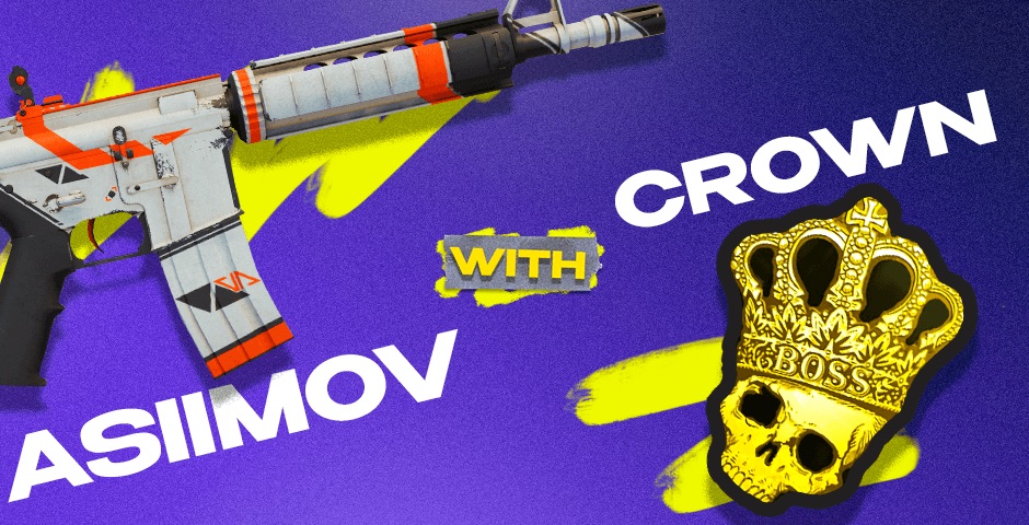 M4A4 | 二西莫夫带皇冠（闪亮）