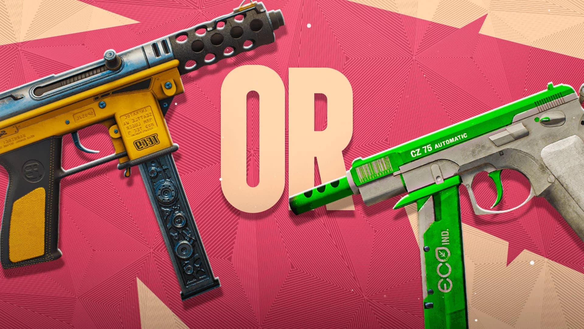 CS2 中的 TEC-9 与 CZ-75对决：选匪的话该用哪个呢？