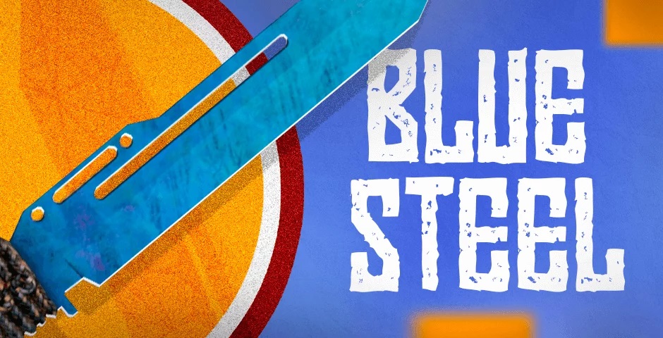 系绳匕首 | 蓝钢