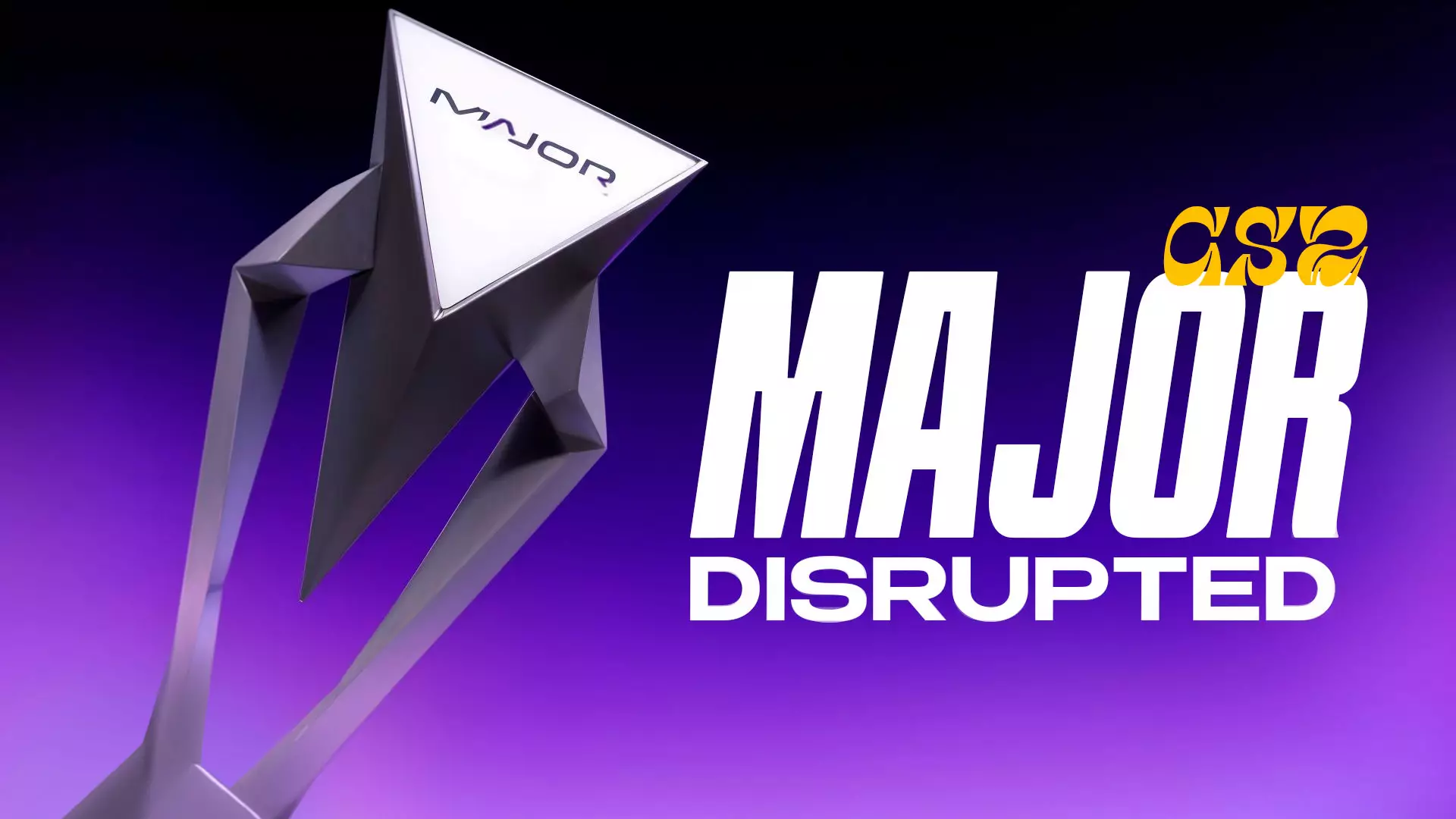 CS2重大赛事闹剧：奖杯被踢飞